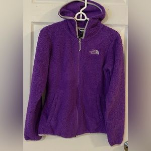 The North Face Purple Hooded Jacket /Small